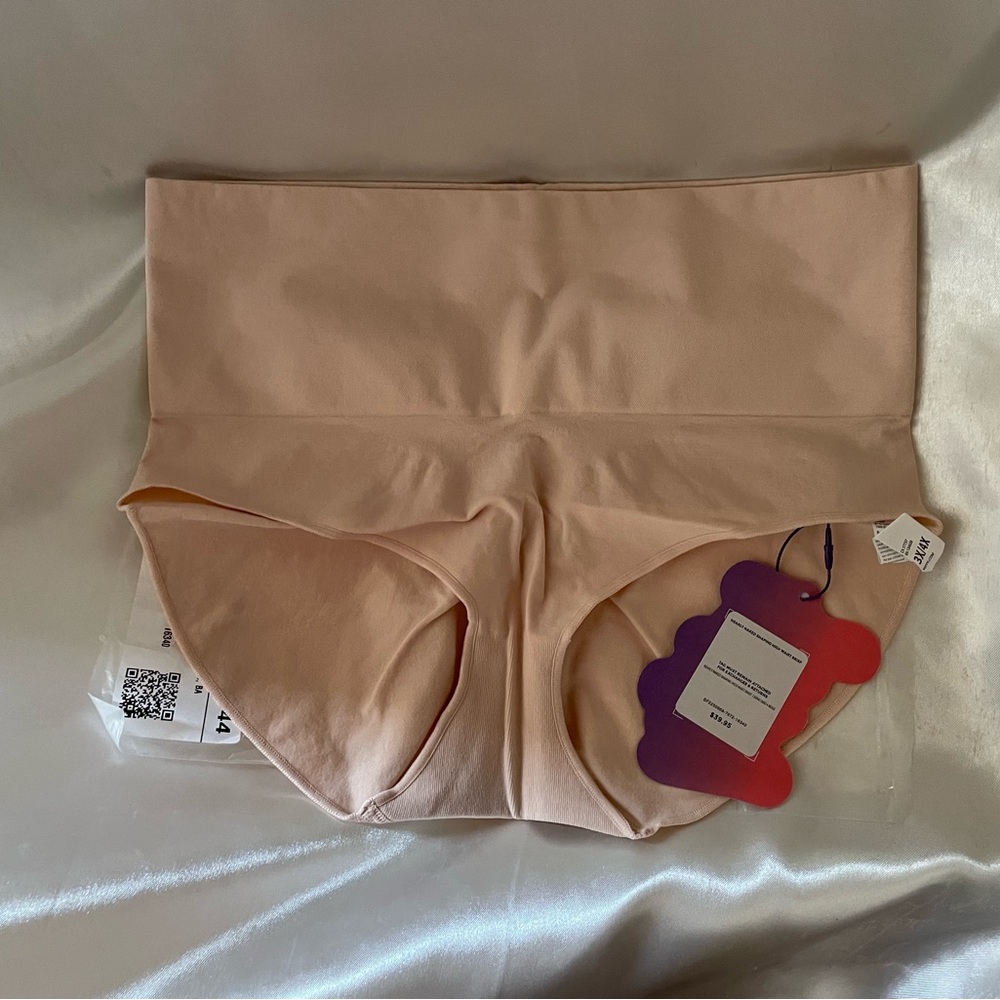NWT YITTY Nearly Naked Shaping High Waist Brief in Bad 4 Beige Plus Sz 3x/4x